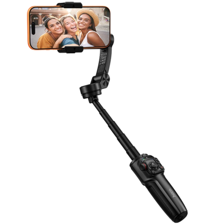 Стабилизатор HOCO K91 3-осевой gimbal для смартфона — стабилизатор с пультом для съемки