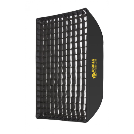 Профессиональный студийный комплект света Bediro T200 Pro 200W + софтбокс 60×90 с сотами + усиленная стойка 2.8 м