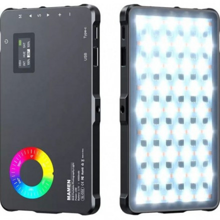 RGB - Панель MAMEN SL-CO2 + Клетка для Телефона (Рамка для Съемки)