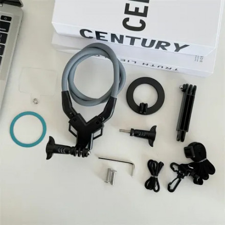 Держатель для телефона на шею магнитный Model-D — универсальное hands-free крепление для смартфона