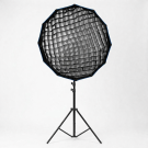 Световой комплект Bediro T200 + октобокс 95 см Bobby Studio + стойка 2.8 м для фото и видеосъёмки