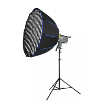 Световой комплект Bediro T200 + октобокс 95 см Bobby Studio + стойка 2.8 м для фото и видеосъёмки Световой комплект Bediro T200 + октобокс 95 см Bobby Studio + стойка 2.8 м для фото и видеосъёмки