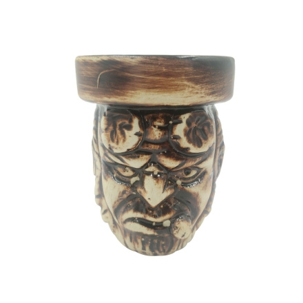 Керамическая чаша для кальяна Skull Head — дизайнерская чаша в форме черепа