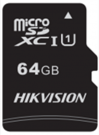 SDHC Card HIKVISION HS-TF-C1(STD) 64GB Class 10 + Адапте SDHC Card HIKVISION HS-TF-C1(STD) 64GB Class 10 + Адапте
