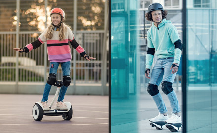 Детский комплект защиты Xiaomi Ninebot Scooter Sport Protector без шлема (PJ18CRHJ)