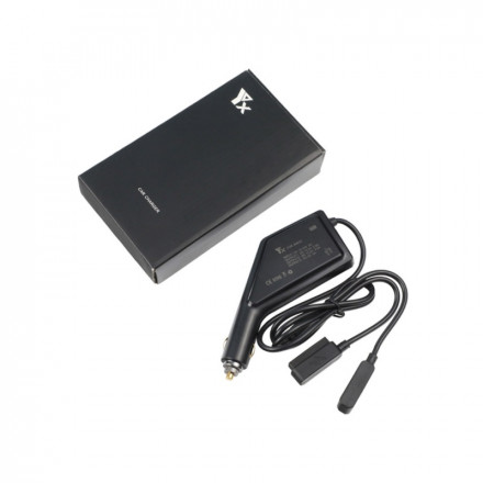 Автомобильное зарядное устройство для 2 аккумуляторов и пульта DJI Mavic Pro (YX)