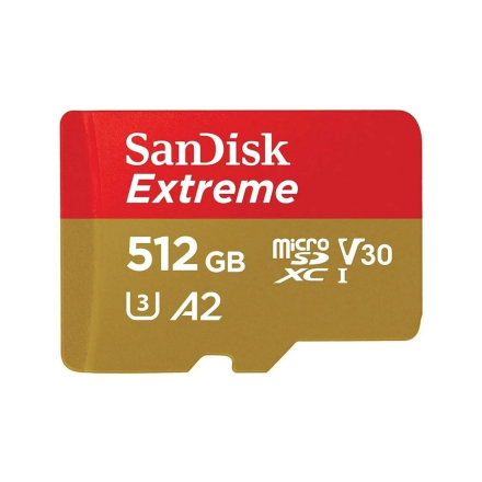 Карта памяти SanDisk Extreme microSDXC Class 10 UHS-I U3 V30