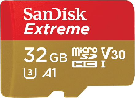 Карта памяти SanDisk Extreme microSDXC Class 10 UHS-I U3 V30
