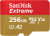 Карта памяти SanDisk Extreme microSDXC Class 10 UHS-I U3 V30