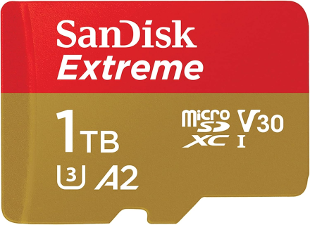 Карта памяти SanDisk Extreme microSDXC Class 10 UHS-I U3 V30