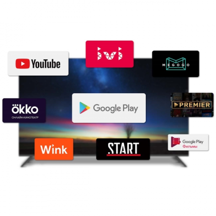 LED телевизор Haier 43 Smart TV MX New