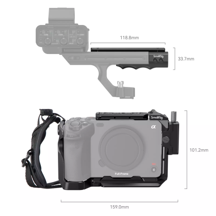 Клетка с кабельным зажимом SmallRig Cage Kit для Sony FX30 / FX3 (4184)