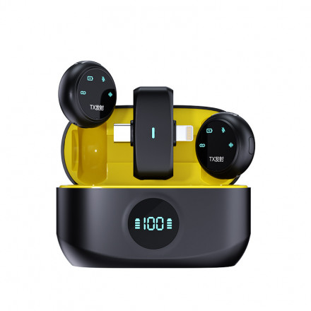 Беспроводной Микрофон K31 Pro (Type-C, Lightning) (Петличка)