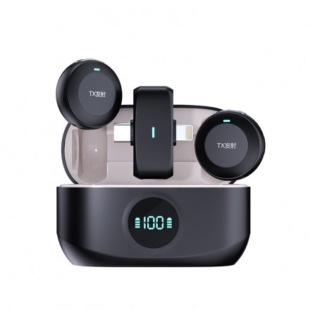 Беспроводной Микрофон K31 Pro (Type-C, Lightning) (Петличка)