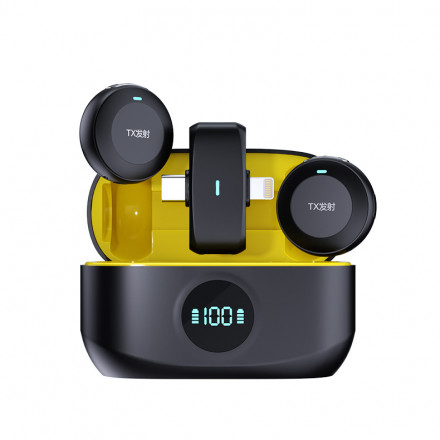 Беспроводной Микрофон K31 Pro (Type-C, Lightning) (Петличка)