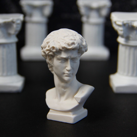 Творческие греческие статуэтки для предметной съёмки (Антураж)