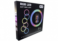 Кольцевая RGB лампа MJ-38 (38см)