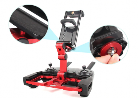 Держатель планшета/монитора CrystalSky серии DJI Mavic / Mini и Spark (Красный) (SunnyLife)