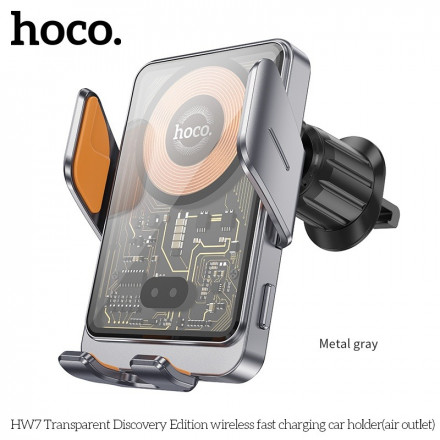 Автомобильная Подставка с Зарядкой Hoco HW7