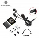 Двойной петличный микрофон Green Audio GAM-16D