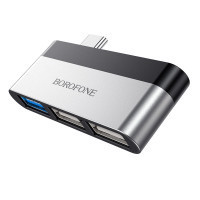 Адаптер Borofone DH1 USB-C на USB