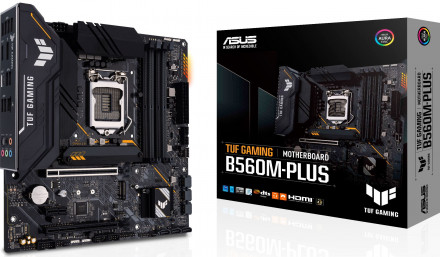 Игровая материнская плата Asus TUF GAMING B560M-PLUS