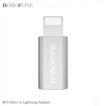 Borofone BV5 Micro USB - Lighting Adapter (Адаптер)