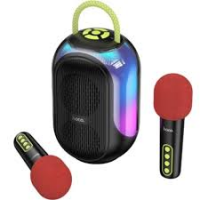 Hoco DS68 Cool RGB — портативная Bluetooth-колонка с двумя беспроводными микрофонами Hoco DS68 Cool RGB — портативная Bluetooth-колонка с двумя беспроводными микрофонами