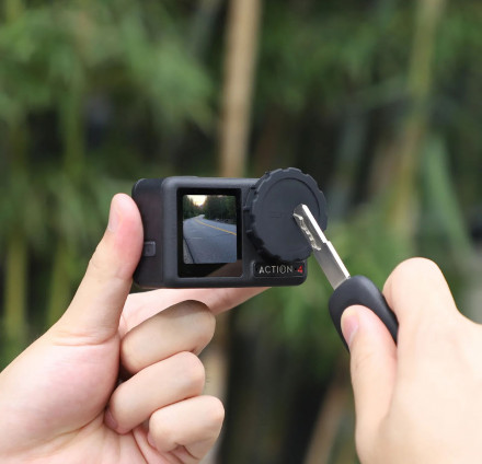 Защитная крышка объектива DJI Osmo Action 3 / 4 (2 шт.) (SunnyLife)