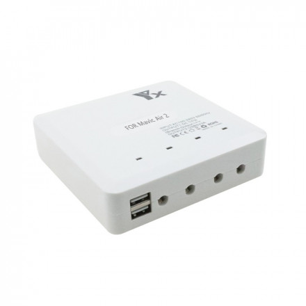 Зарядное устройство для 4 аккумуляторов DJI Mavic Air 2 / Air 2S, пульта и мобильного устройства (YX)