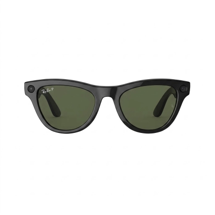 Умные очки Ray-Ban Meta Skyler (RW4014 Gen 2) Shiny Black / G-15 Green (Size 52)
