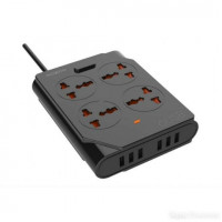 Удлинитель MoXom KH-63Y (17W 6USB+1.5METER 10A/OUTPUT3.4A)