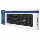Проводная клавиатура с 2 USB-портами SVEN KB-E5700H