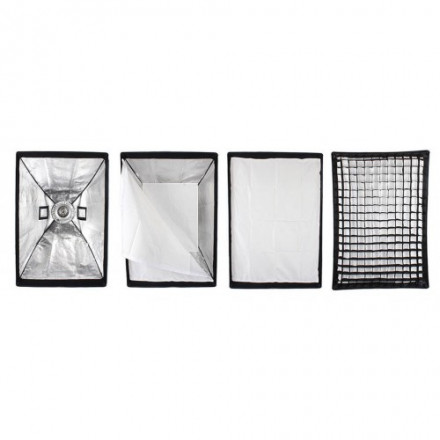 Godox SB-FW6090 Softbox 60×90 см с сотами (Bowens Mount) — прямоугольный софтбокс для студийного света