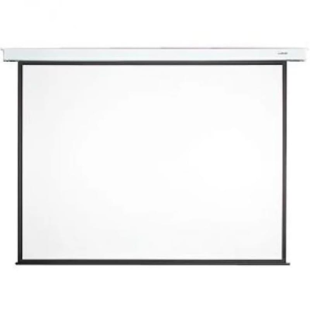 Настенно-потолочный экран Mr.Pixel 229 x 305 см: Большой проекционный экран (2.29 x 3.05 м) формата 4:3 с ручным управлением