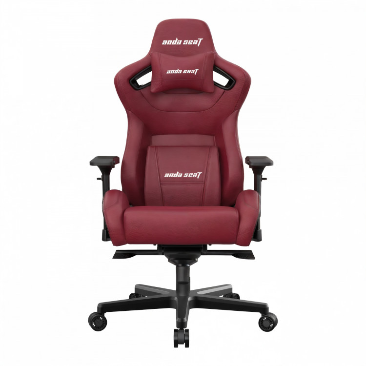 Игровое кресло AndaSeat Kaiser 2XL из экокожи с подушками для шеи и поясницы — купить в Бишкеке