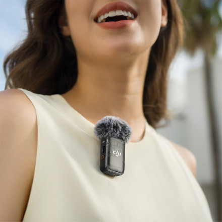 Микрофон DJI Mic 2 (1 передатчик + 1 приёмник) (Петличка)