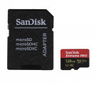 Карта памяти 128Gb SanDisk Extreme Pro microSDXC Class 10 UHS-I U3 V30 A2