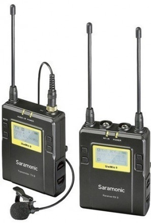 Беспроводной Микрофон Saramonic UwMic9 TX9+RX9 (Петличка)