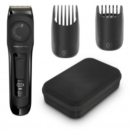 Триммер для бороды и волос Rowenta TN3841F4 — беспроводной триммер с насадками и точной регулировкой длины