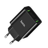 З/У  Hoco C25A LED Cool Double Port Charger