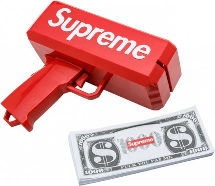 Money Gun Для Денег от Supreme