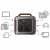HOCO DB28 – портативная силовая станция 300 Вт / 296 Вт·ч (80 000 мА·ч), выход AC, USB-C PD100Вт, QC3.0