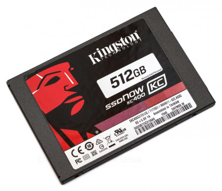 Жёсткий диск SSD KINGSTON KC400 256GB MLC NAND 2,5" SATAIII