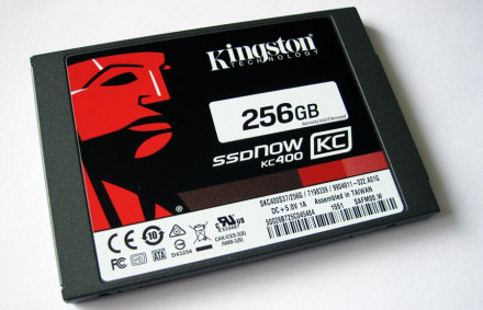 Жёсткий диск SSD KINGSTON KC400 256GB MLC NAND 2,5" SATAIII