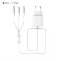 Сетевое зарядное устройство Borofone BA3A 2USB 