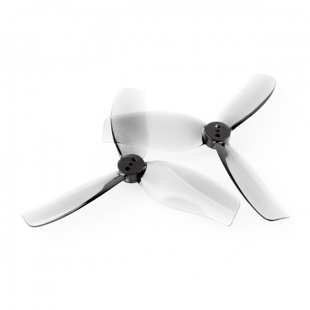 Пропеллеры HQProp DT90MMX3 3-лопастные (Серый) (Вал 1,5 мм) (2CW+2CCW)