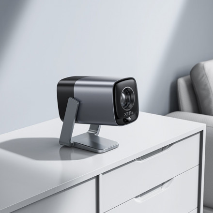 Портативный проектор Hoco DT7 | Мини-проектор для дома, учебы и развлечений