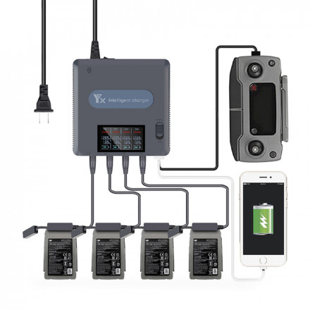 Зарядное устройство DJI Mavic 2 (С дисплеем) (YX)