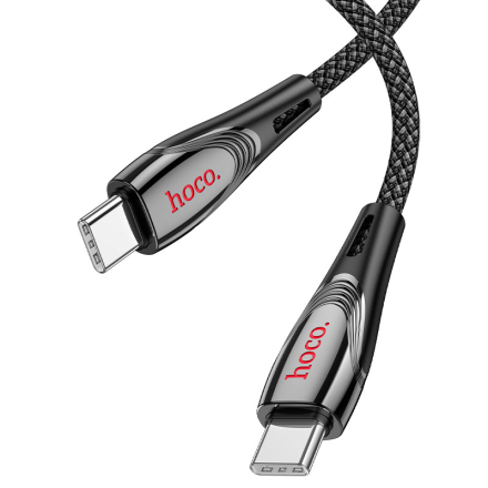 Кабель Type-C to Type-C Hoco U133 Monte 60W (1.2м)